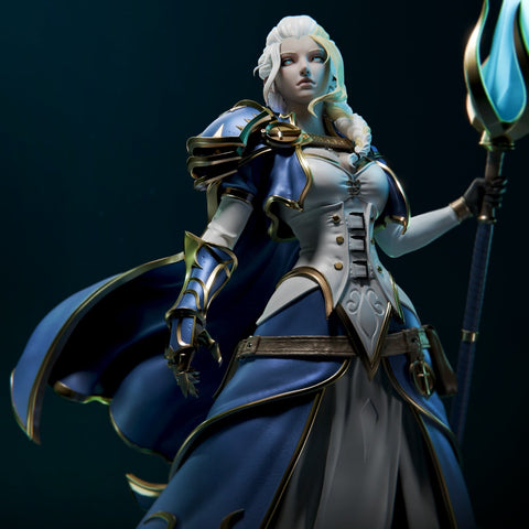 Jaina Resin Statue - view 1