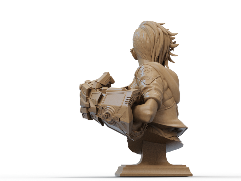 Vi Resin Bust - view 3