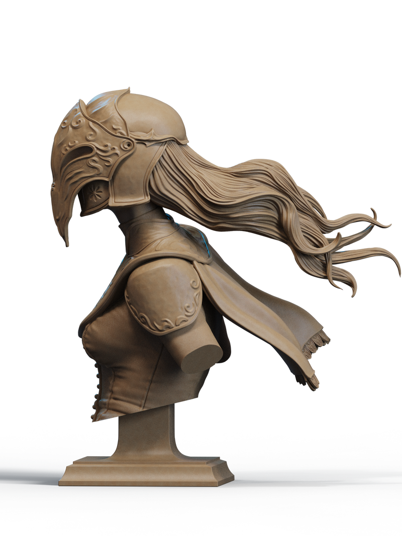 Yuria of Londor Resin Bust - view 3