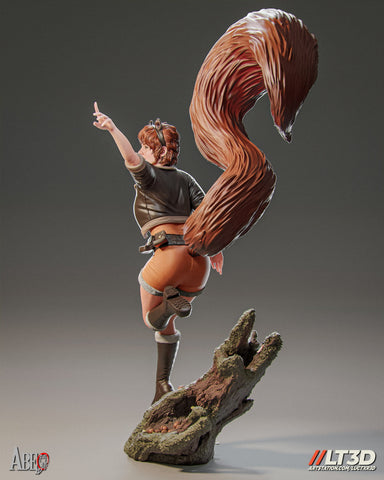 Squirrel Girl Resin Statue - view 1