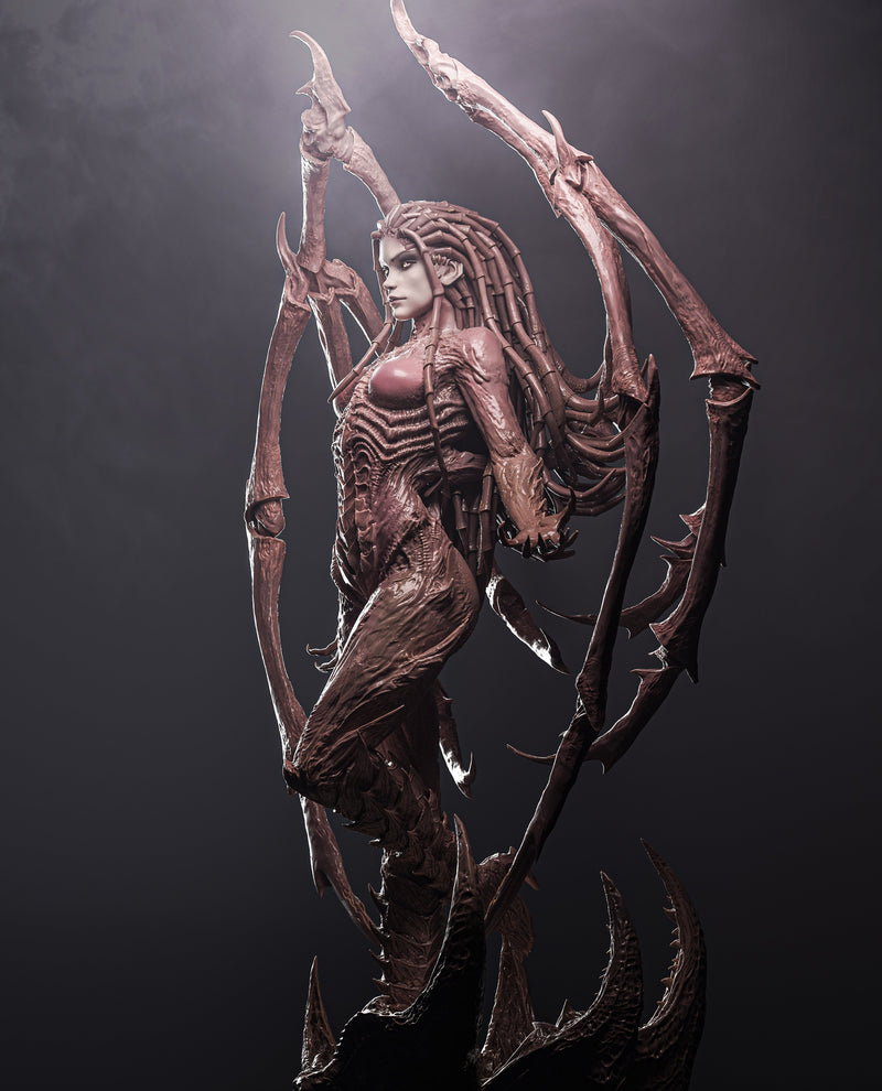 Sarah Kerrigan Resin Statue - view 3