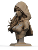 Magdalena Resin Bust - view 2
