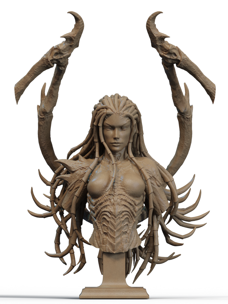Kerrigan Resin Bust - view 1