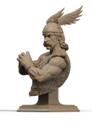 Asterix Resin Bust - view 2