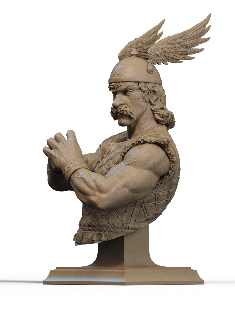 Asterix Resin Bust - view 2