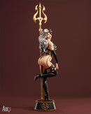 Satana Hellstrom Resin Statue - view 1