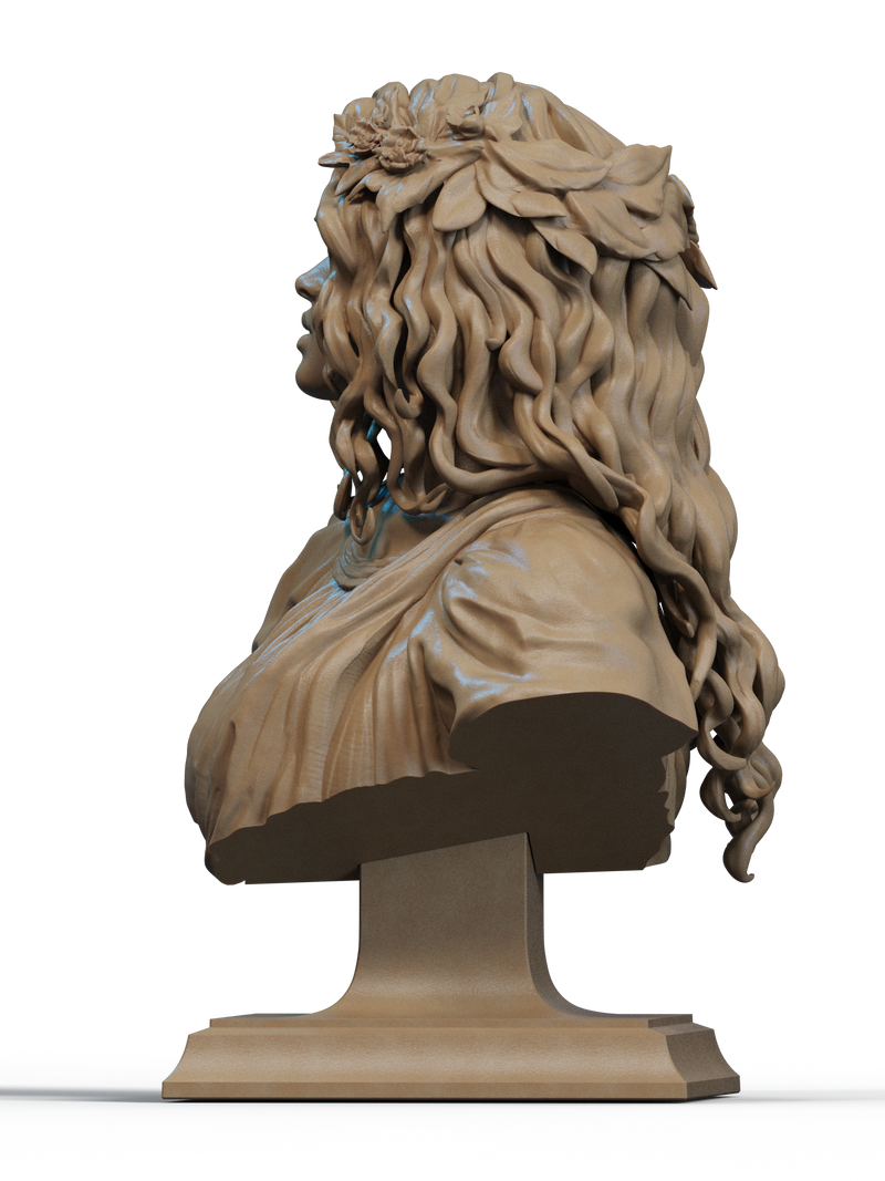 Muse Resin Bust - view 2
