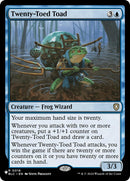 Image for Twenty-Toed Toad [LIST]