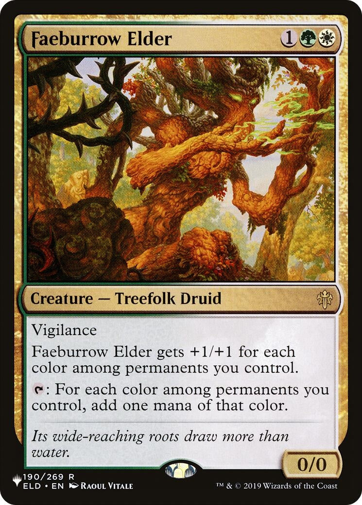 Image for Faeburrow Elder (190) [LIST]
