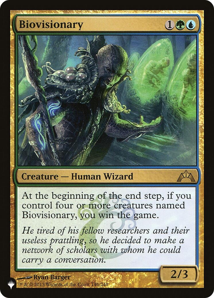 Image for Biovisionary (146) [LIST]