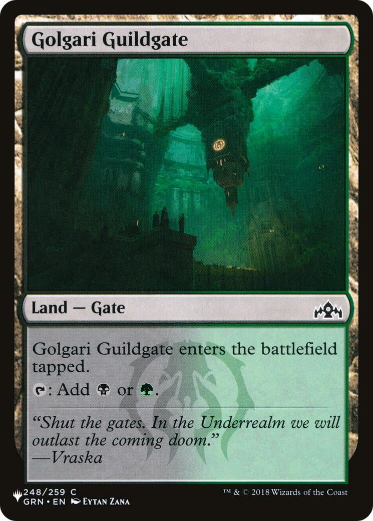 Image for Golgari Guildgate (248) [LIST]