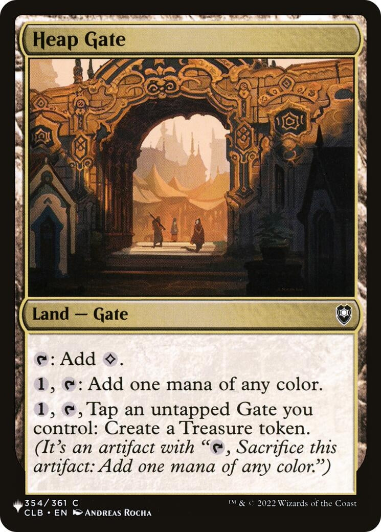 Image for Heap Gate (354) [LIST]