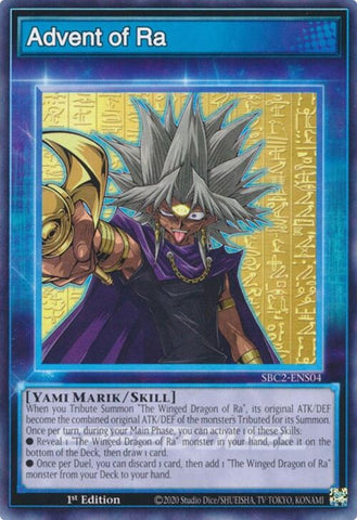 Image for Advent of Ra (SBC2-ENS04) [SBC2]