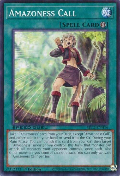 Image for Amazoness Call (SBC2-ENH16) [SBC2]