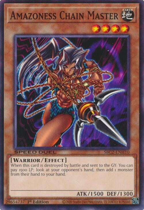 Image for Amazoness Chain Master (SBC2-ENH10) [SBC2]