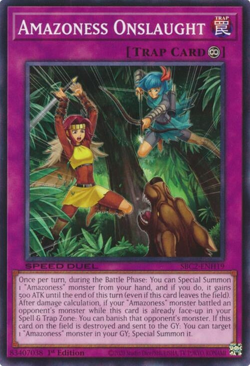 Image for Amazoness Onslaught (SBC2-ENH19) [SBC2]
