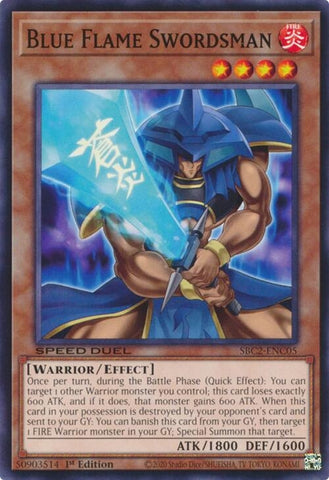 Image for Blue Flame Swordsman (SBC2-ENC05) [SBC2]