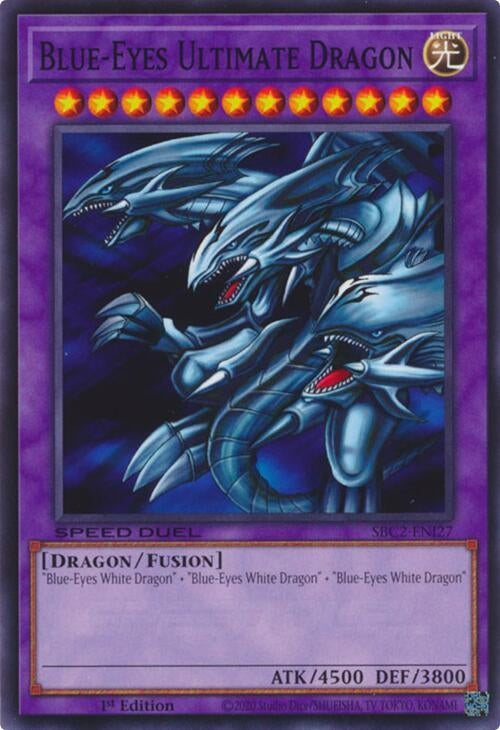 Image for Blue-Eyes Ultimate Dragon (SBC2-ENI27) [SBC2]
