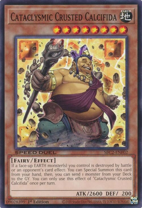 Image for Cataclysmic Crusted Calcifida (SBC2-ENF02) [SBC2]