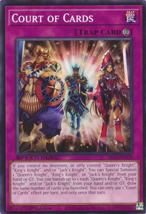 Image for Court of Cards (SBC2-ENA19) [SBC2]