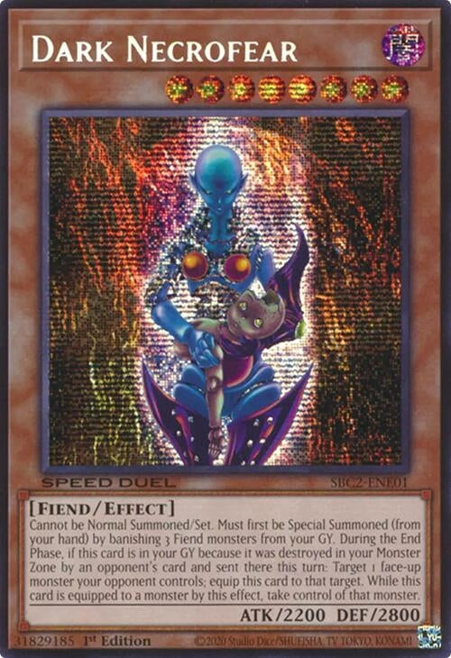 Image for Dark Necrofear (PSR) (SBC2-ENE01) [SBC2]