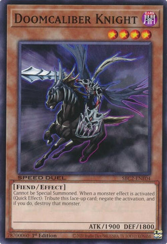 Image for Doomcaliber Knight (SBC2-ENE04) [SBC2]