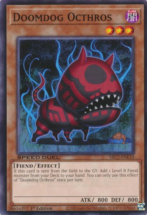 Image for Doomdog Octhros (SBC2-ENE10) [SBC2]
