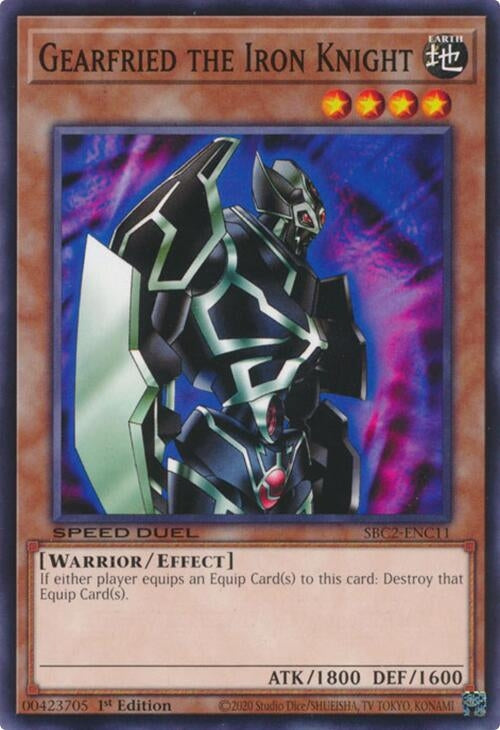 Image for Gearfried the Iron Knight (SBC2-ENC11) [SBC2]