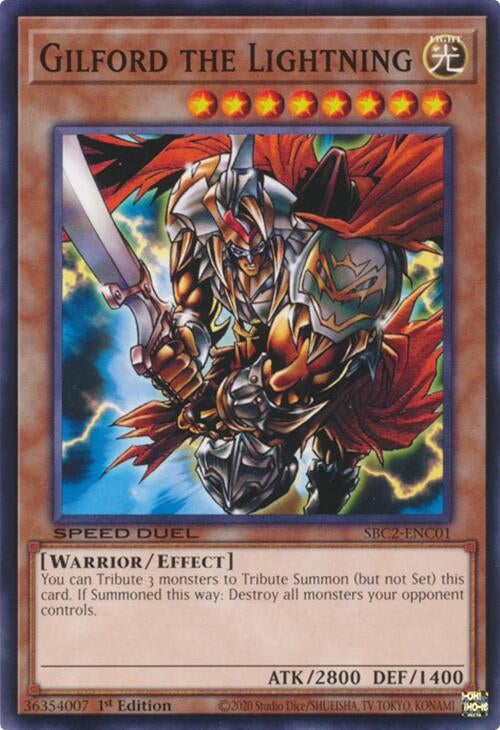 Image for Gilford the Lightning (SBC2-ENC01) [SBC2]