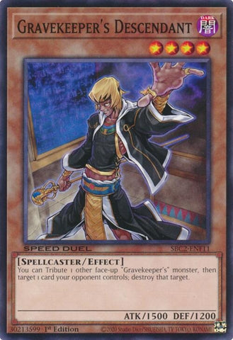 Image for Gravekeeper's Descendant (SBC2-ENF11) [SBC2]