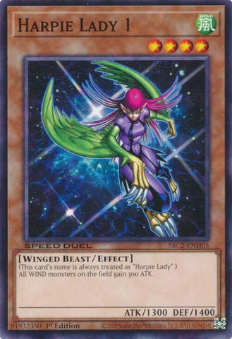 Image for Harpie Lady 1 (SBC2-ENH05) [SBC2]