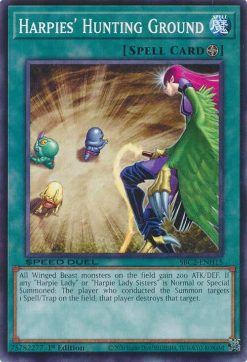 Image for Harpies' Hunting Ground (SBC2-ENH15) [SBC2]