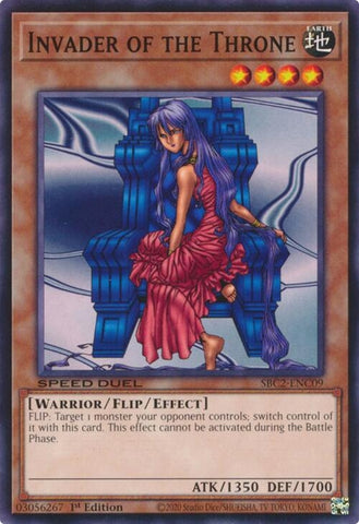 Image for Invader of the Throne (SBC2-ENC09) [SBC2]
