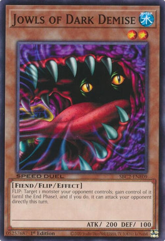 Image for Jowls of Dark Demise (SBC2-ENE09) [SBC2]