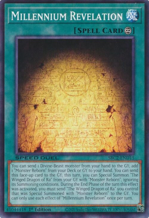 Image for Millennium Revelation (SBC2-END15) [SBC2]