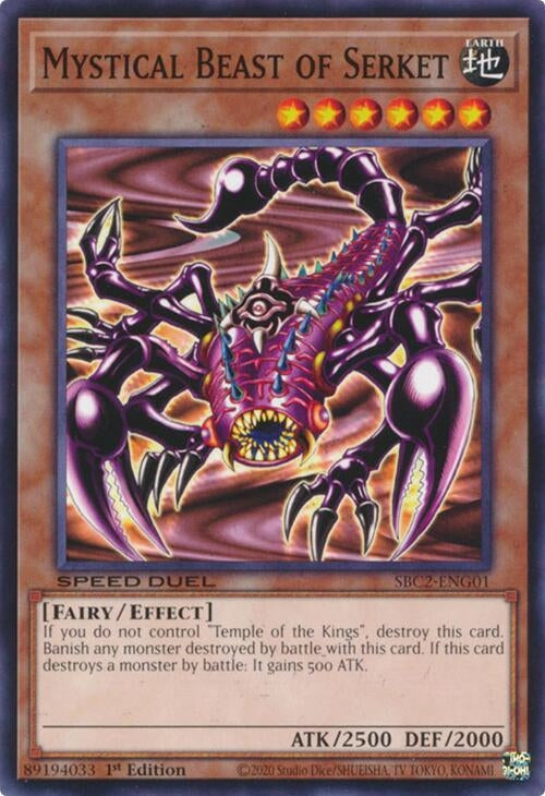 Image for Mystical Beast of Serket (SBC2-ENG01) [SBC2]
