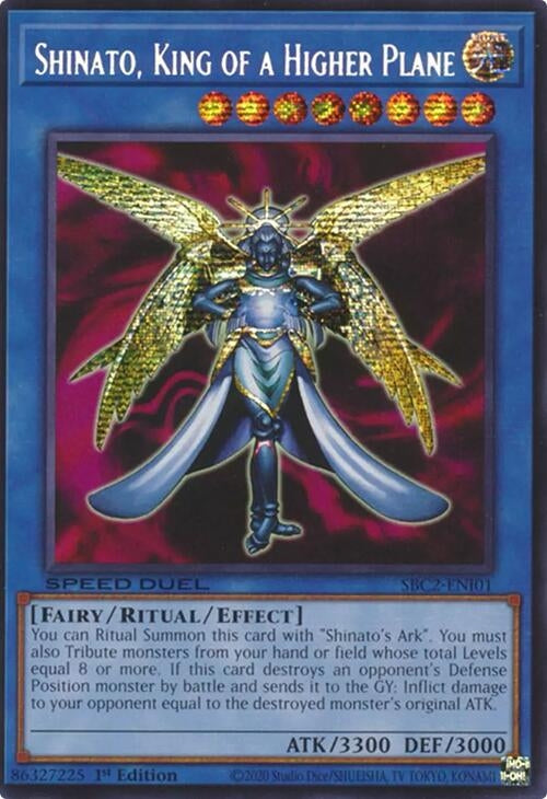 Image for Shinato, King of a Higher Plane (PSR) (SBC2-ENI01) [SBC2]