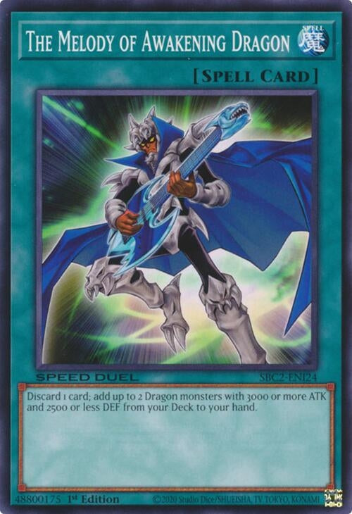 Image for The Melody of Awakening Dragon (SBC2-ENI24) [SBC2]