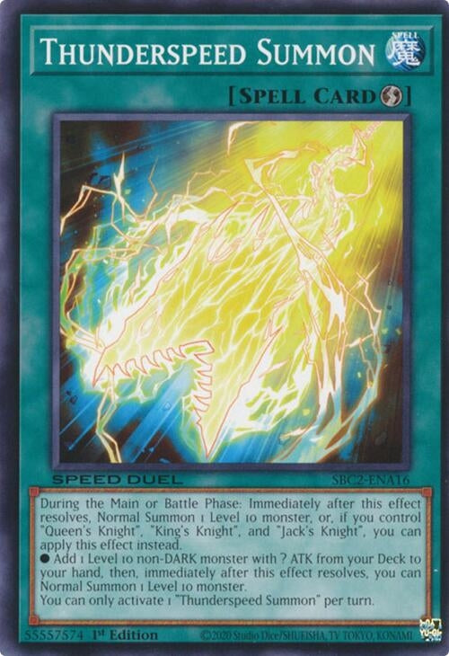 Image for Thunderspeed Summon (SBC2-ENA16) [SBC2]