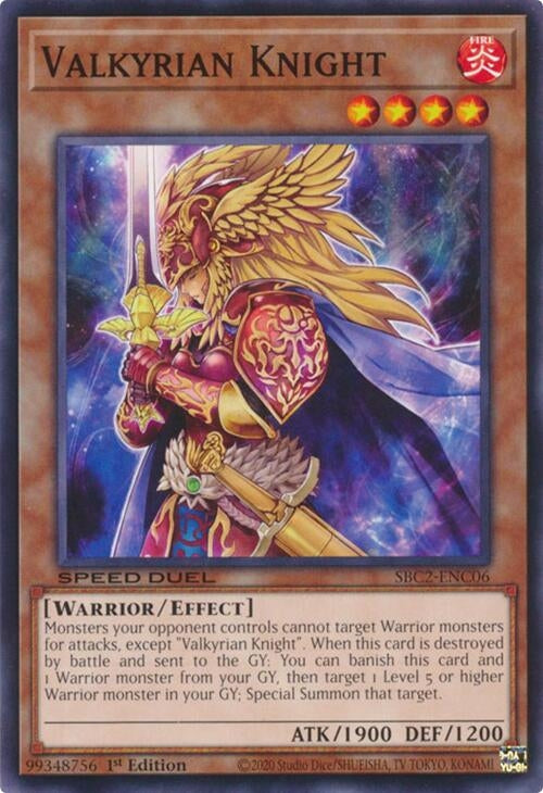 Image for Valkyrian Knight (SBC2-ENC06) [SBC2]