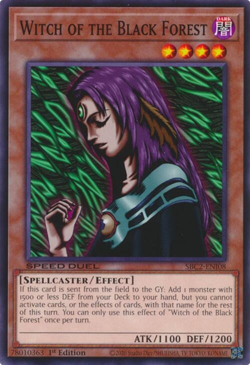 Image for Witch of the Black Forest (SBC2-ENI08) [SBC2]