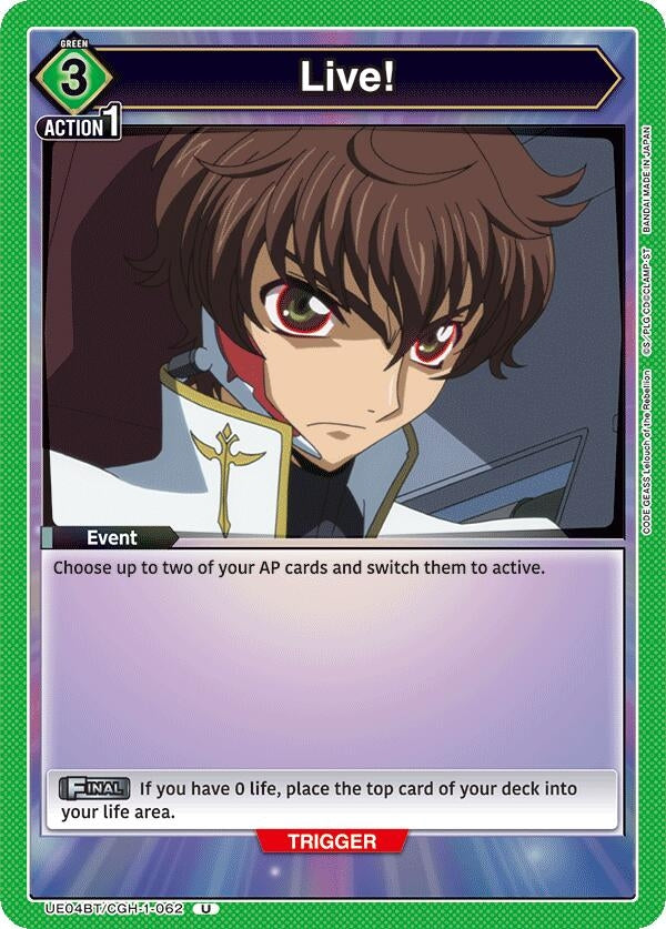 Image for Live! (UE04BT/CGH-1-062) [UE04BT]