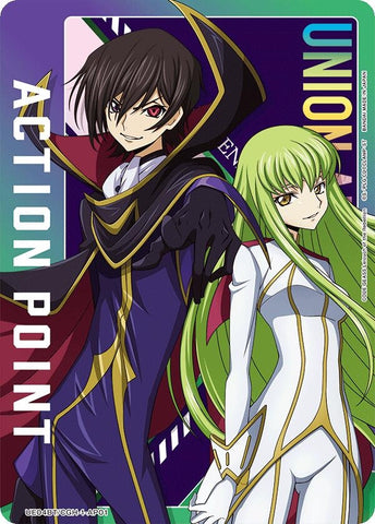 Image for Action Point Card (AP01) (Lelouch Lamperouge/C.C.) (UE04BT/CGH-1-AP01) [UE04BT]