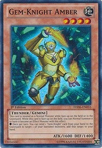 Gem Knight Amber (HA06-EN033) [HA06]