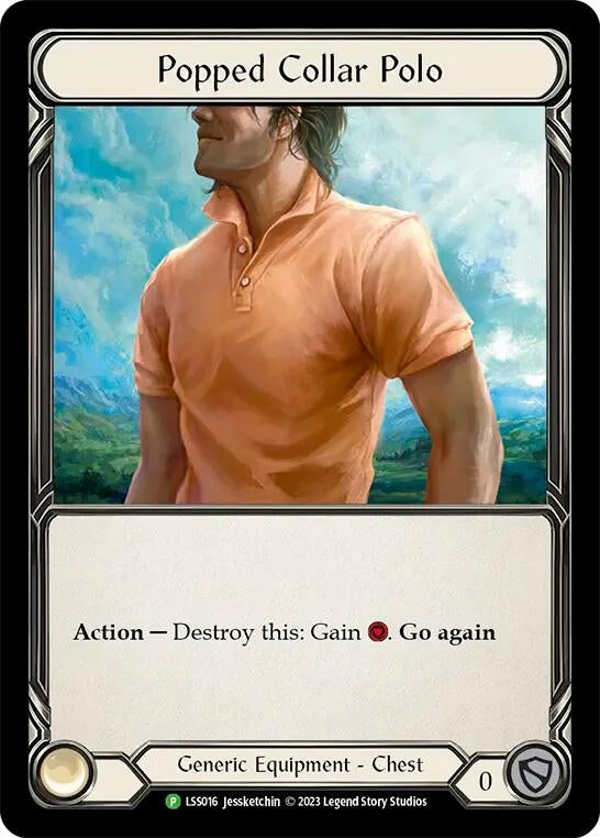 Image for Popped Collar Polo - LSS016 (LSS016) [PR]