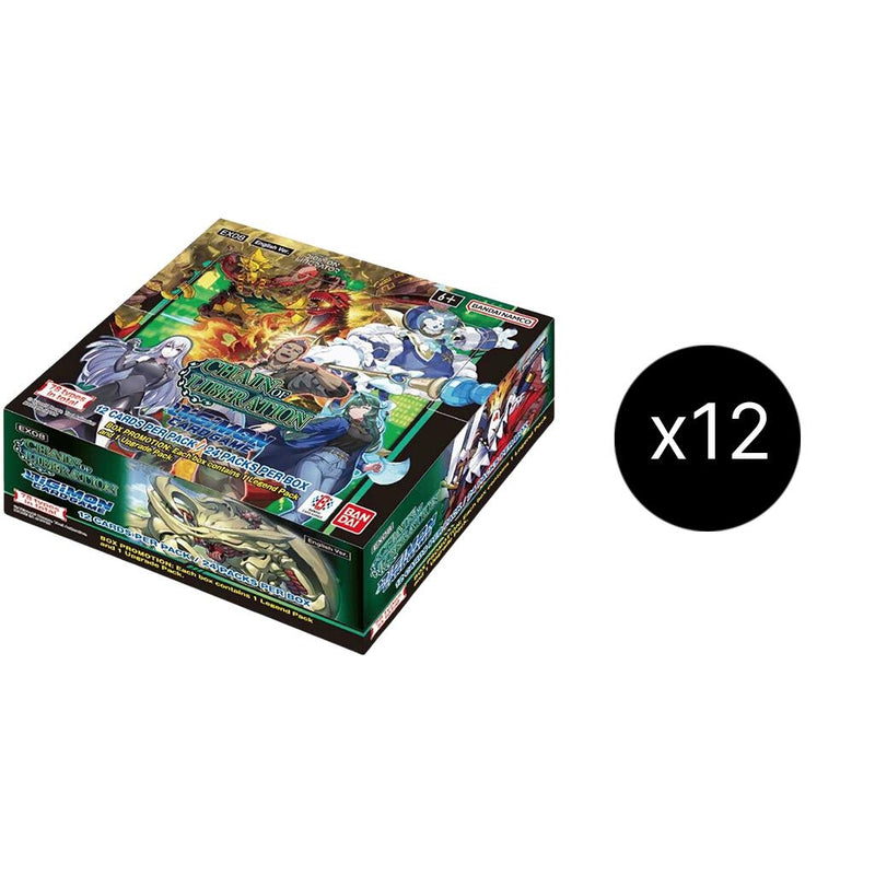 Image for Chain of Liberation Booster Box Case - Digimon Card Game