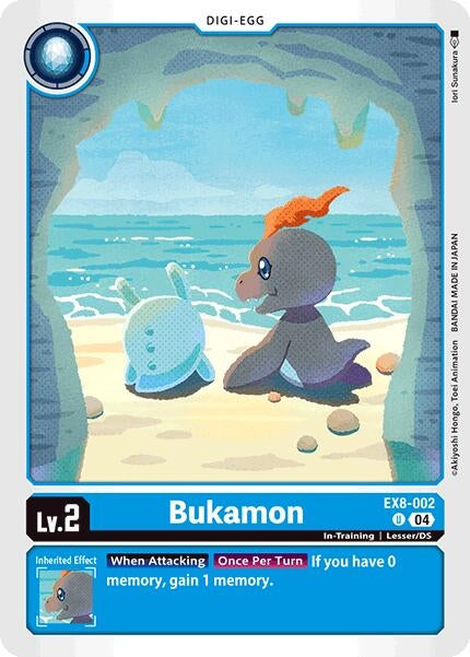 Image for Bukamon (EX8-002 U) (Chain of Liberation) (EX-08) - Digimon Card Game