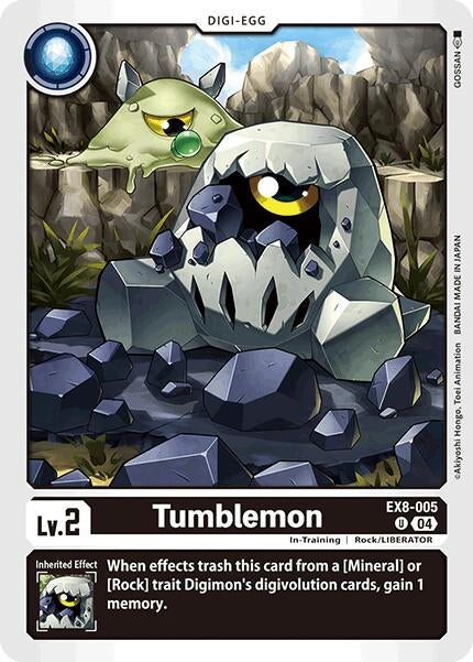 Image for Tumblemon (EX8-005 U) (Chain of Liberation) (EX-08) - Digimon Card Game