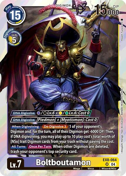 Image for Boltboutamon (EX8-064 SR) (Chain of Liberation) (EX-08) - Digimon Card Game
