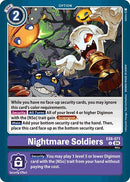 Image for Nightmare Soldiers (EX8-071 U) (Chain of Liberation) (EX-08) - Digimon Card Game